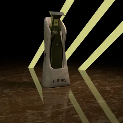 Đế giữ máy cạo râu Philips OneBlade thiết kế gọn gàng, hiện đại