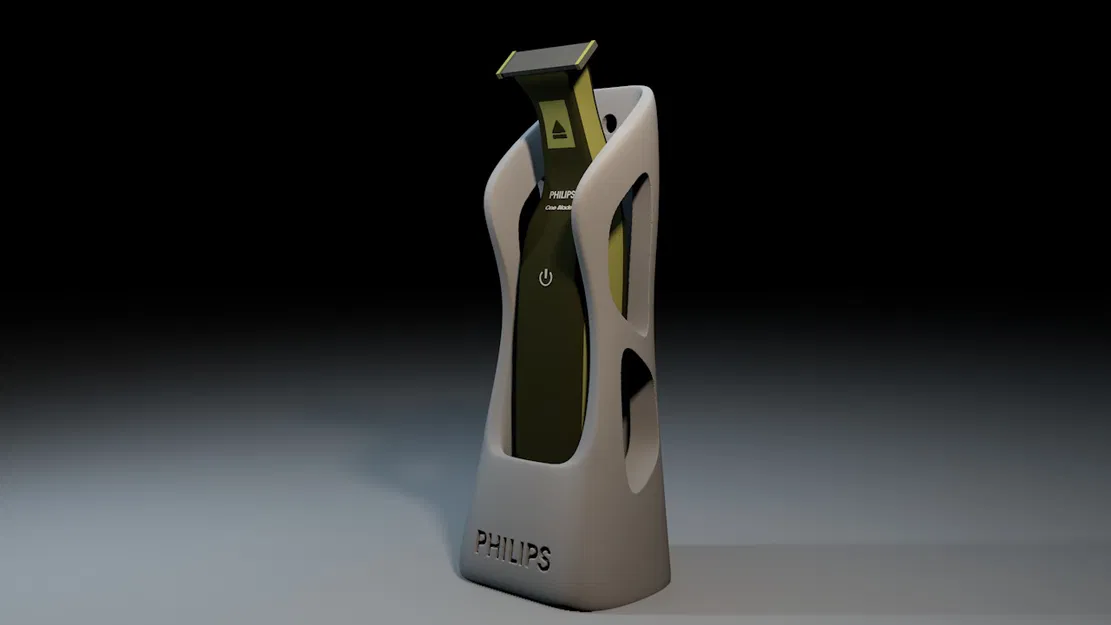 Đế giữ máy cạo râu Philips OneBlade thiết kế gọn gàng, hiện đại - Image 2