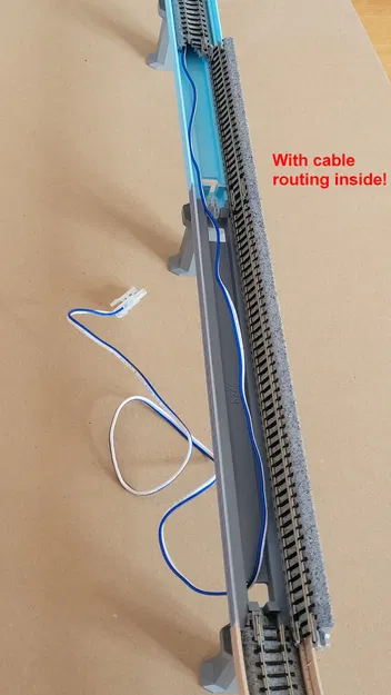 Cầu cạn tự chế (DIY) cho ray KATO Unitrack, tỉ lệ N-scale - Image 3