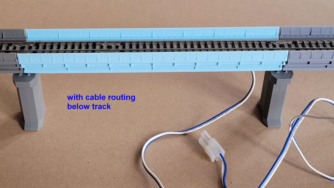 Cầu cạn tự chế (DIY) cho ray KATO Unitrack, tỉ lệ N-scale - Image 4