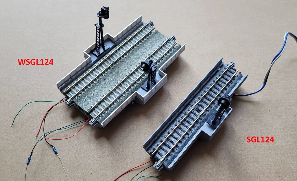 Cầu cạn DIY cho hệ ray KATO Unitrack, bộ chuyển ray và tín hiệu (tỷ lệ N) - Image 7