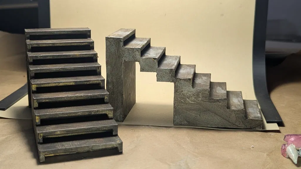 Cầu thang không cần support cho mô hình 32mm (DND / TTRPG) - Image 2