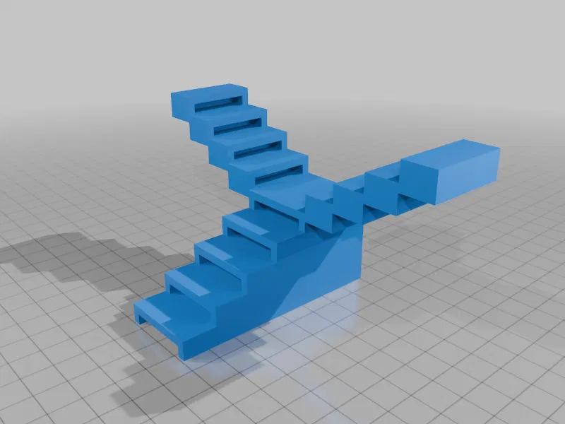 Cầu thang không cần support cho mô hình 32mm (DND / TTRPG) - Image 5