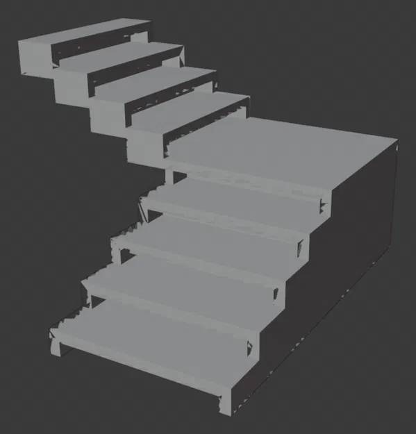 Cầu thang không cần support cho mô hình 32mm (DND / TTRPG) - Image 6