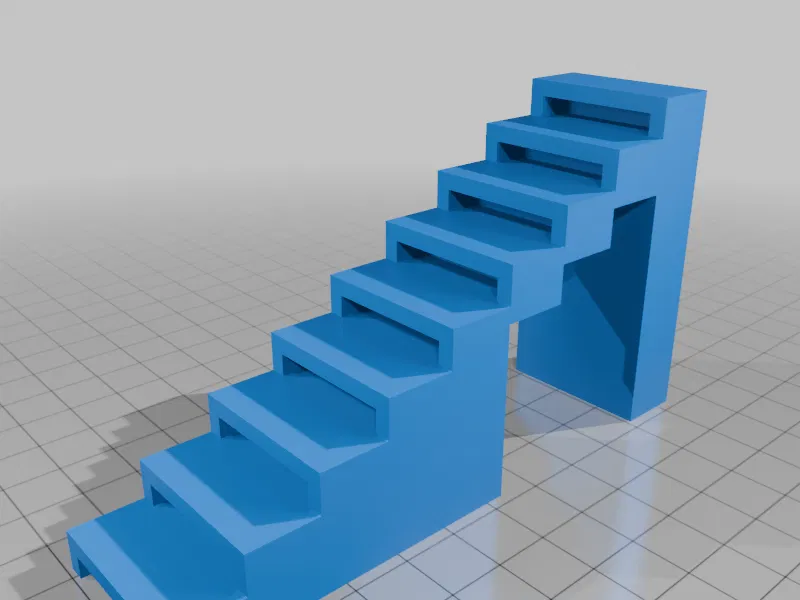Cầu thang không cần support cho mô hình 32mm (DND / TTRPG) - Image 19