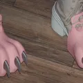 Mẫu in 3D ốp bàn chân thú (Fursuit Feet Paws) dành cho Cosplay - Thumbnail 2