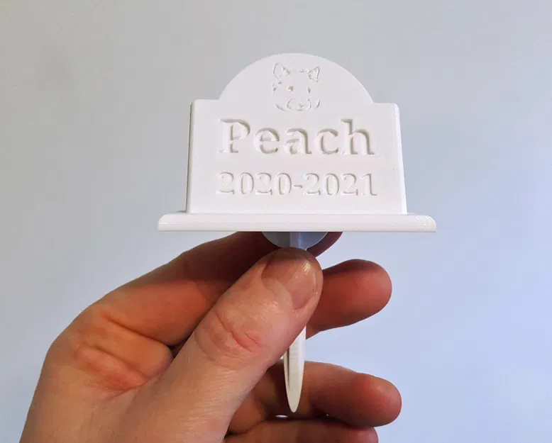 Bia Mộ, Bia Ghi Dấu Cho Hamster và Thú Cưng Nhỏ - Image 1