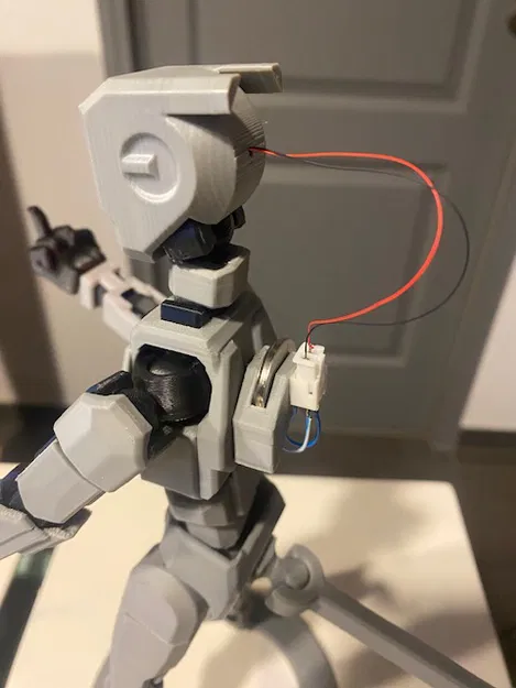 Đầu Dummy 13 gắn đèn LED - Image 2