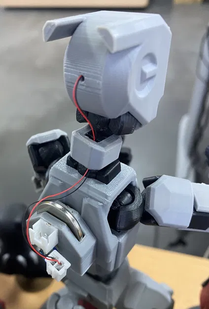 Đầu Dummy 13 gắn đèn LED - Image 3