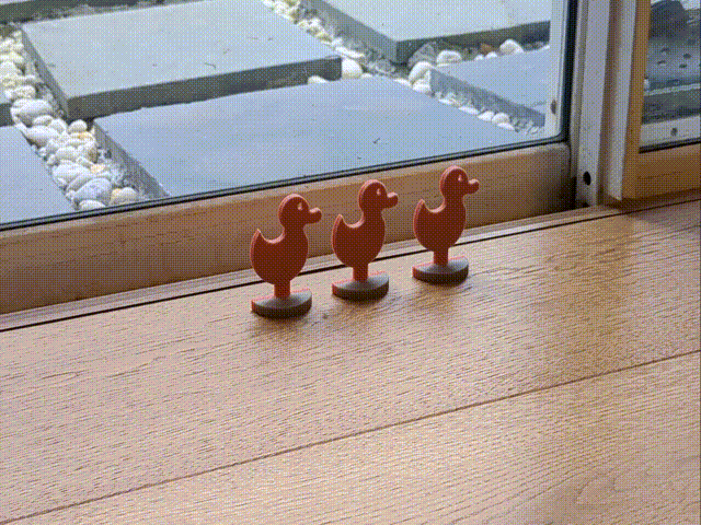 Mô hình chú vịt làm mục tiêu tập bắn (NERF target duck) cực vui - Thumbnail 1