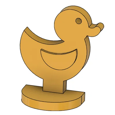 Mô hình chú vịt làm mục tiêu tập bắn (NERF target duck) cực vui