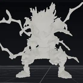 Mô hình 3D Deku Vigilante My Hero Academia cực ngầu