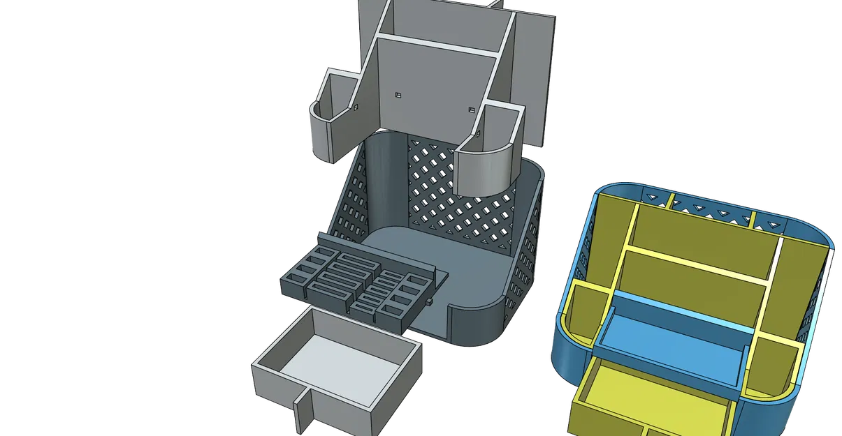 Khay đựng đồ dùng văn phòng đa năng - Thiết kế in 3D thông minh - Image 1