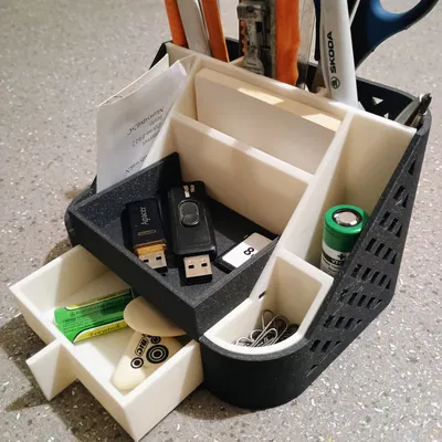 Khay đựng đồ dùng văn phòng đa năng - Thiết kế in 3D thông minh