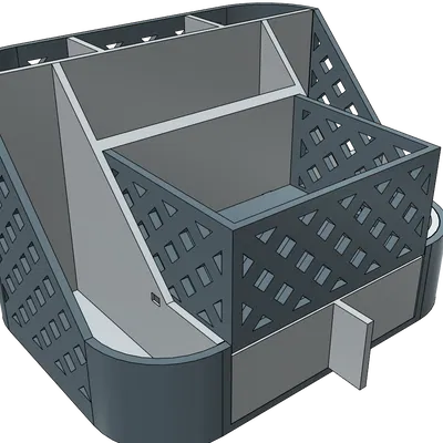 Khay đựng đồ dùng văn phòng đa năng - Thiết kế in 3D thông minh