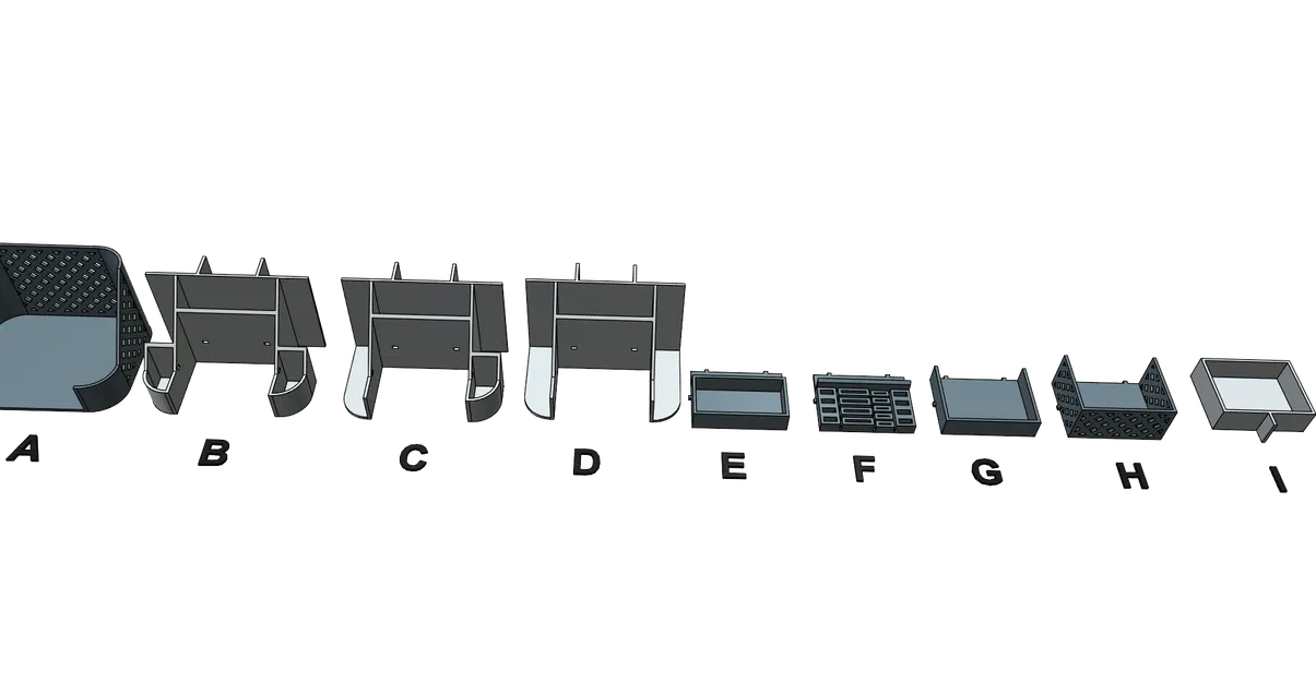 Khay đựng đồ dùng văn phòng đa năng - Thiết kế in 3D thông minh - Image 6