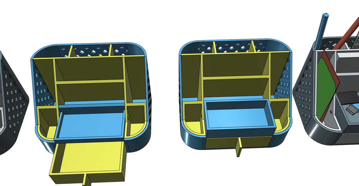 Khay đựng đồ dùng văn phòng đa năng - Thiết kế in 3D thông minh - Image 9