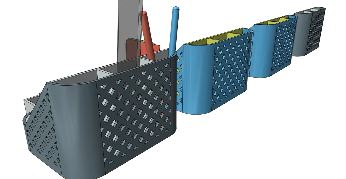 Khay đựng đồ dùng văn phòng đa năng - Thiết kế in 3D thông minh - Image 11