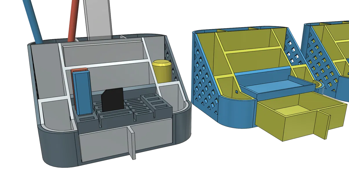 Khay đựng đồ dùng văn phòng đa năng - Thiết kế in 3D thông minh - Image 15