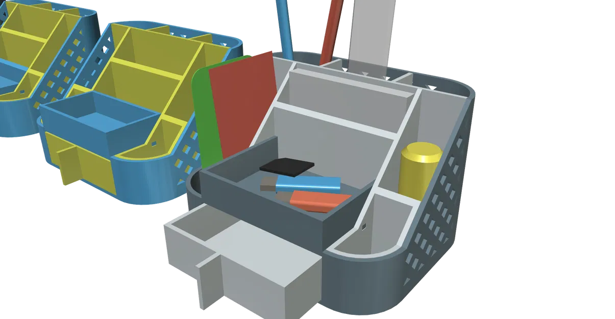 Khay đựng đồ dùng văn phòng đa năng - Thiết kế in 3D thông minh - Image 18