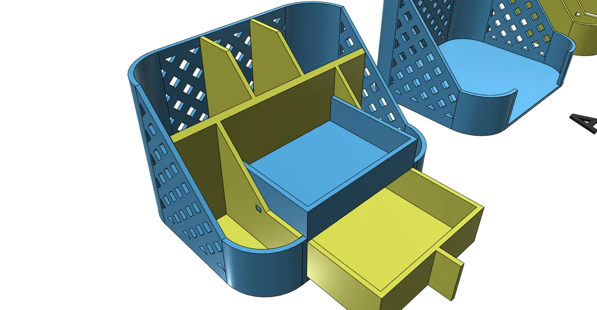 Khay đựng mỹ phẩm, đồ dùng nhà tắm đa năng in 3D thông minh - Image 4