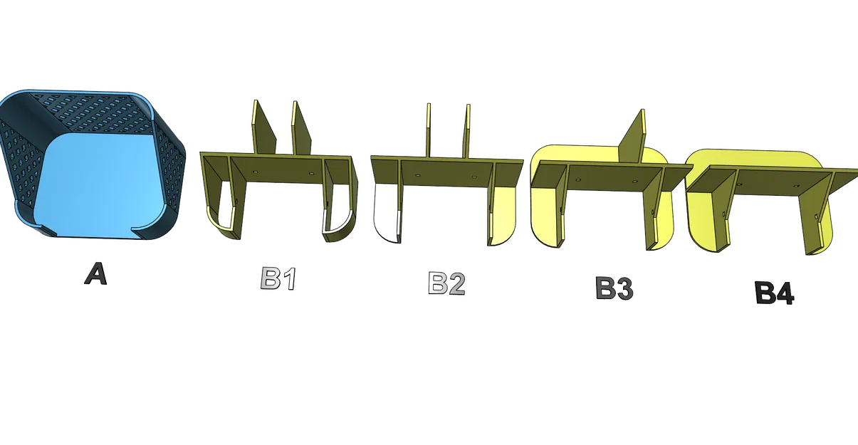 Khay đựng mỹ phẩm, đồ dùng nhà tắm đa năng in 3D thông minh - Image 5