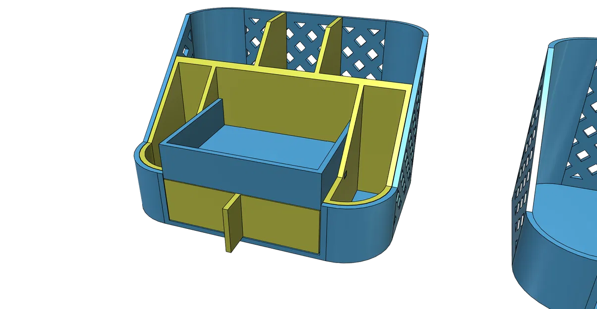 Khay đựng mỹ phẩm, đồ dùng nhà tắm đa năng in 3D thông minh - Image 7