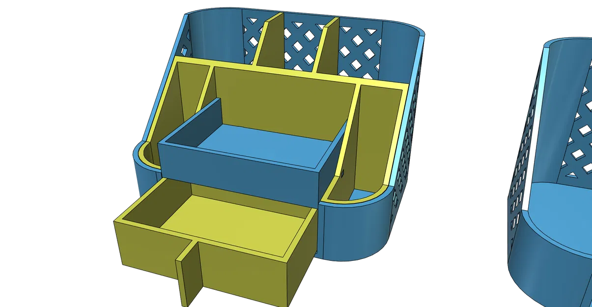 Khay đựng mỹ phẩm, đồ dùng nhà tắm đa năng in 3D thông minh - Image 9