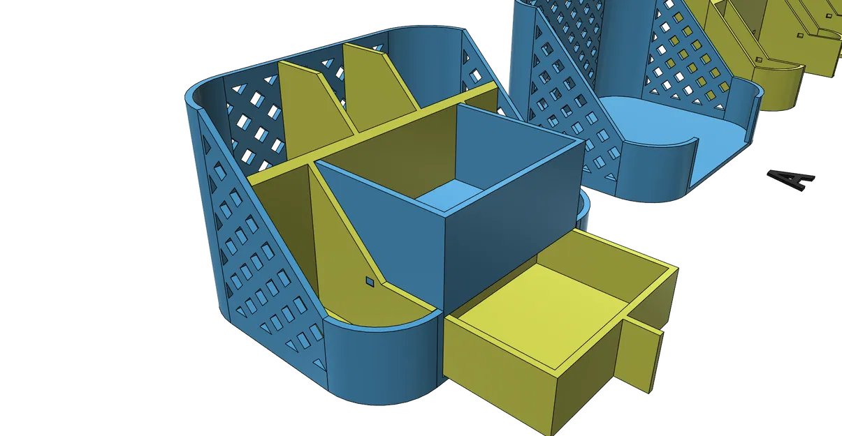 Khay đựng mỹ phẩm, đồ dùng nhà tắm đa năng in 3D thông minh - Image 11