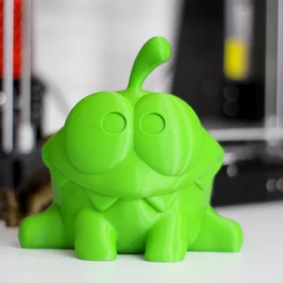 Mô hình OmNom đáng yêu từ game Cut the Rope