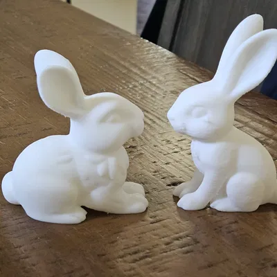 Bộ sưu tập mô hình 3D thỏ trang trí (Garden Bunnies) dễ thương