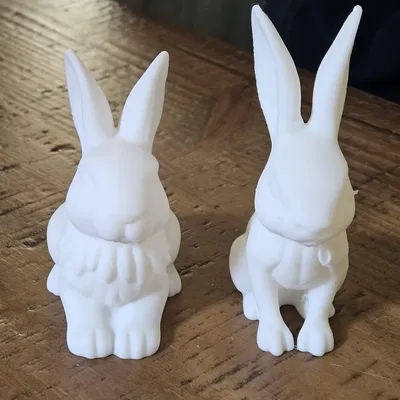 Bộ sưu tập mô hình 3D thỏ trang trí (Garden Bunnies) dễ thương