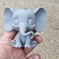 Mô hình chú voi con (Baby Elephant) dễ thương để bàn - Thumbnail 1