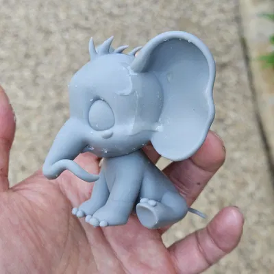 Mô hình chú voi con (Baby Elephant) dễ thương để bàn