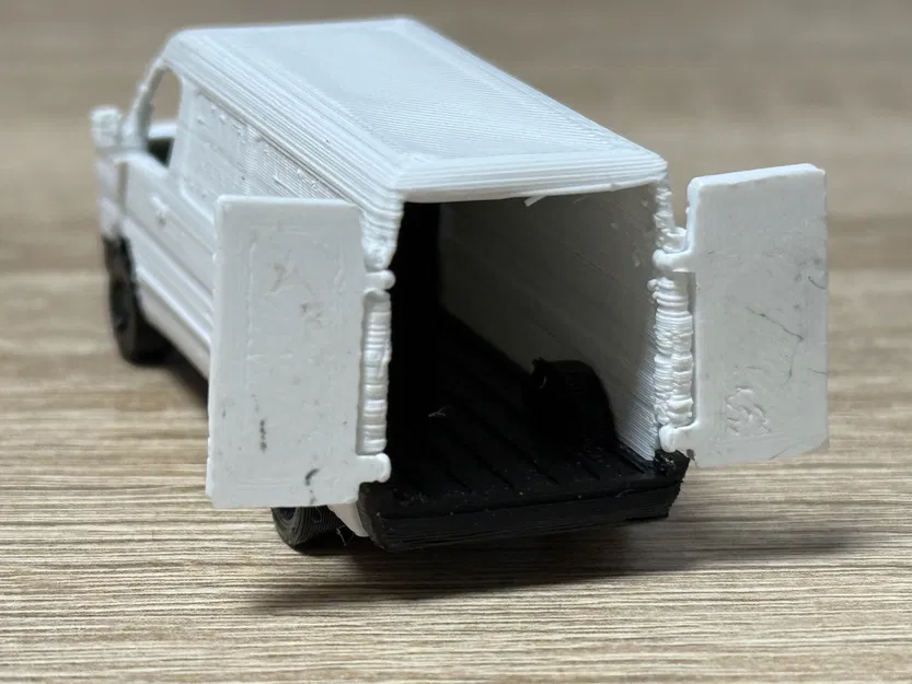 Mô hình kitcard xe Mercedes Sprinter - Image 7