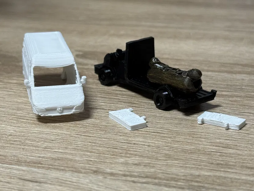 Mô hình kitcard xe Mercedes Sprinter - Image 9