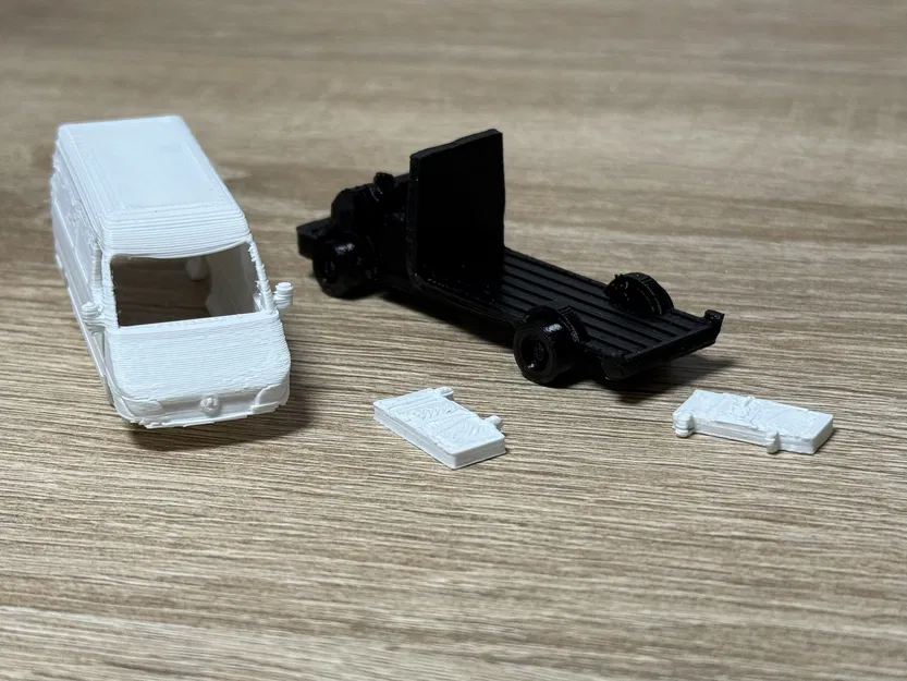 Mô hình kitcard xe Mercedes Sprinter - Image 10