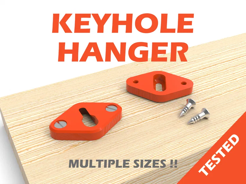 MÓC TREO KIỂU LỖ KHÓA - KEYHOLE HOOK - (Đã kiểm thử) - Image 1