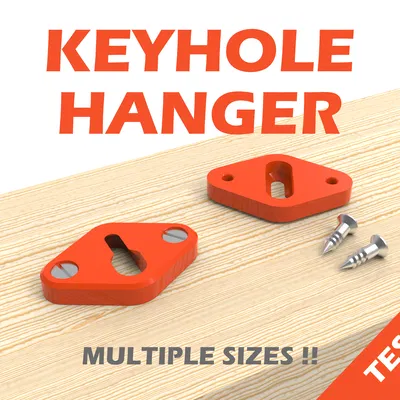 MÓC TREO KIỂU LỖ KHÓA - KEYHOLE HOOK - (Đã kiểm thử)