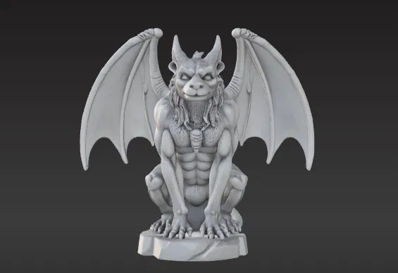 Mô hình tượng Gargoyle 7cm – Vật phẩm trang trí bàn làm việc độc đáo - Image 1