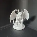 Mô hình tượng quỷ Gargoyle (Stone Gargoyle) trang trí 3D ấn tượng - Thumbnail 2