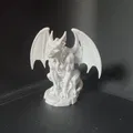 Mô hình tượng Gargoyle 7cm – Vật phẩm trang trí bàn làm việc độc đáo - Thumbnail 2