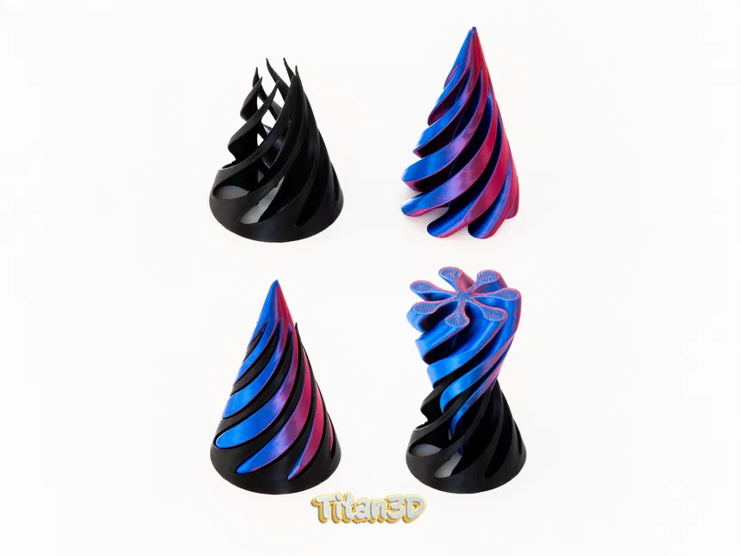Fidget Cone Helix Screw - Đồ chơi xoắn ốc độc đáo - Image 1