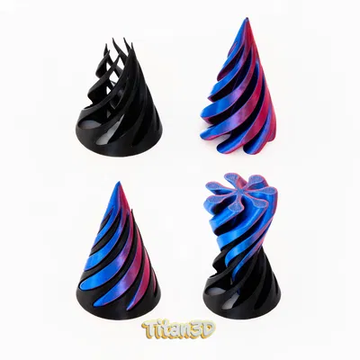 Fidget Cone Helix Screw - Đồ chơi xoắn ốc độc đáo