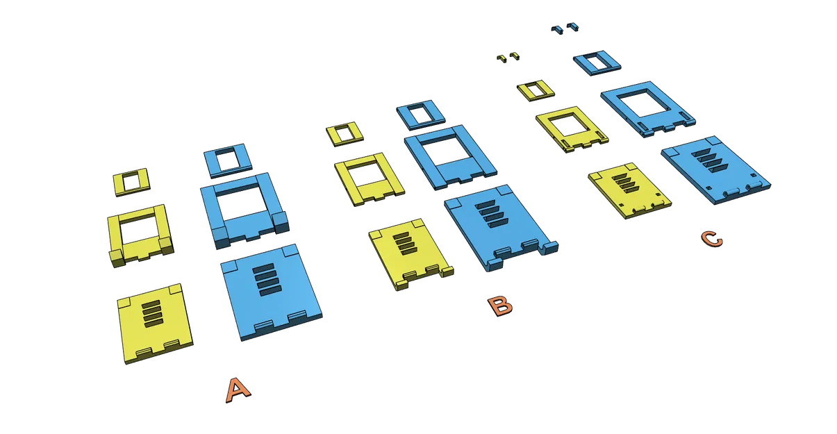 Giá đỡ máy tính bảng có thể điều chỉnh, gấp gọn, in dễ dàng - Image 11