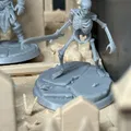 Bộ 8 mô hình xương cho D&D kèm kẻ cầm cờ (nhựa resin) - Thumbnail 14