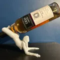 Giá đỡ chai rượu nghệ thuật - Mô hình in 3D hình cô gái thăng bằng - Thumbnail 6