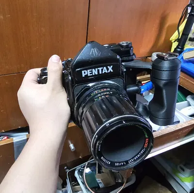 Tay cầm máy ảnh Pentax 67, 6x7, 67ii (Left Hand Grip) in 3D