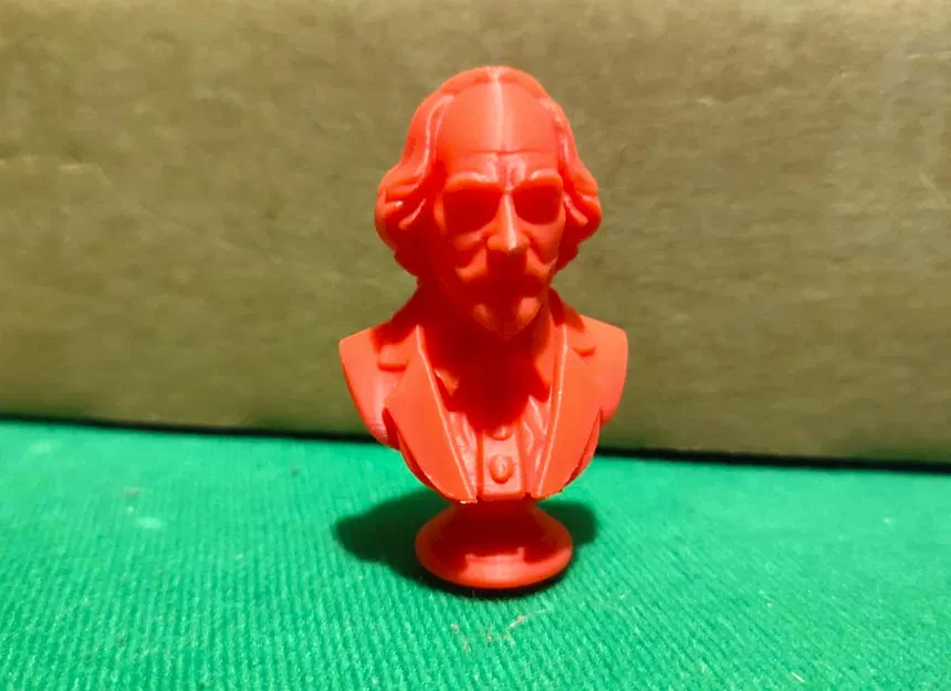 Mô hình tượng bán thân William Shakespeare 12cm trang trí đẹp - Image 2