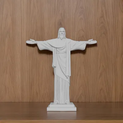 Mô hình in 3D tượng Chúa Kitô Cứu Thế (Christ the Redeemer) tinh xảo